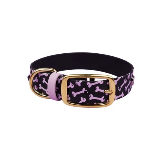 Bura Obojek černý kostičky