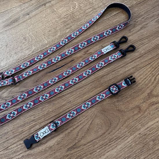 FUNKY DOG Tenký psí obojek 1,5 cm – 100% bavlna