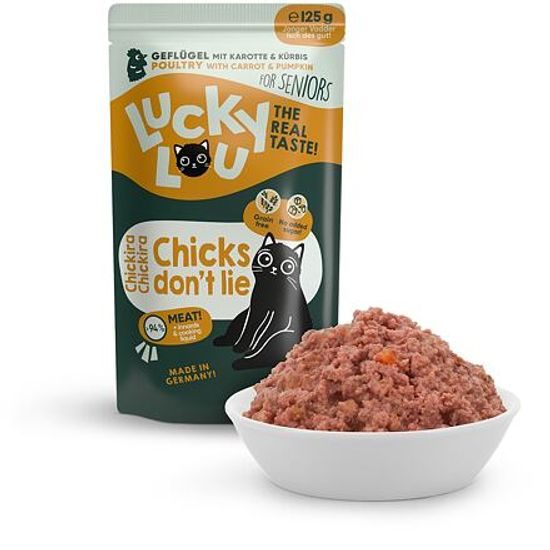 Lucky Lou Lifestage Senior s drůbežím masem 125 g