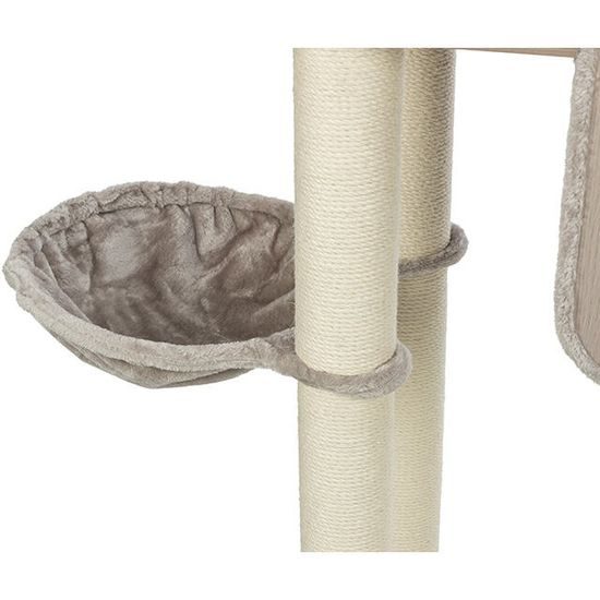 TRIXIE Škrabadlo MARINA, jeskyně, podesta, hamaka, 132 cm, šedá