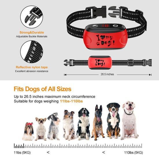 Patpet Protištěkací obojek B301