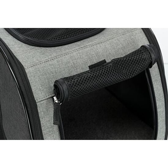 Trixie Cestovní kabela na kolečkách černo/šedá 34x43x67cm (max 21kg)