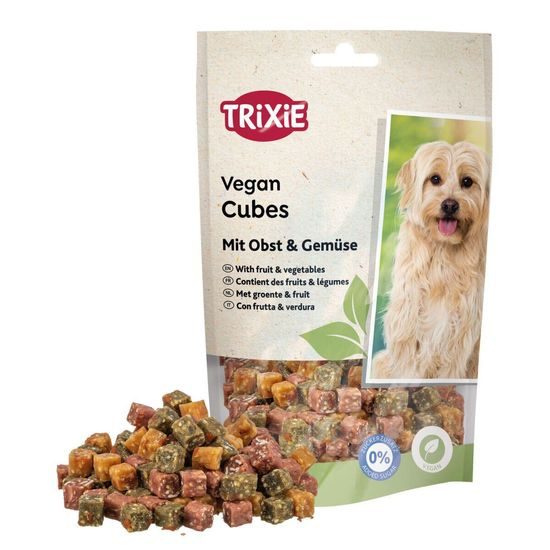 Trixie Vegan Cubes veganské kostičky s ovocem a zeleninou 100 g