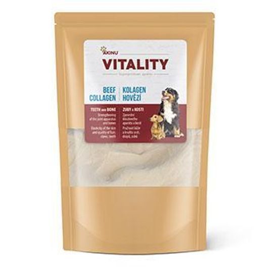 Akinu VITALITY Hovězí kolagen doplněk stravy pro psy 250 g