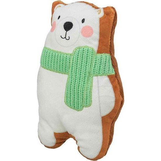 Trixie Xmas Bear - medvídek 20 cm, hračka pro psy, se zvukem, plyš
