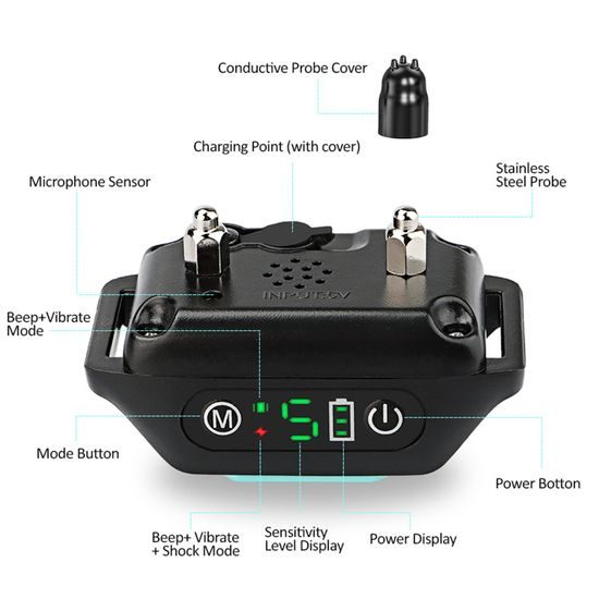 Reedog Protištěkací obojek Q20