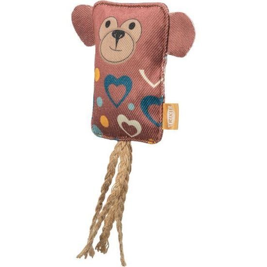 Trixie Hrací polštářek se zvířecím obličejem šustící 10 cm polyester