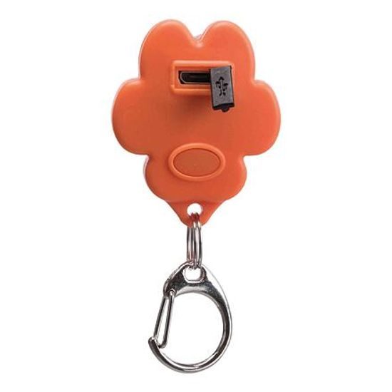 Trixie Flasher USB blikačka pro psy 3,5x4,3cm tvar tlapka