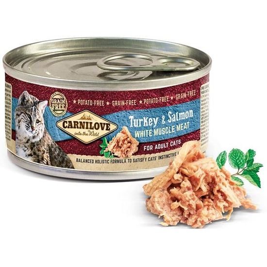 Carnilove Cat WMM konzerva Turkey & Salmon 100 g