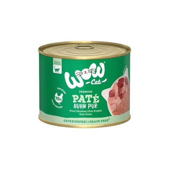 WOW Cat Konzerva Paté Kuře PUR Adult 200g