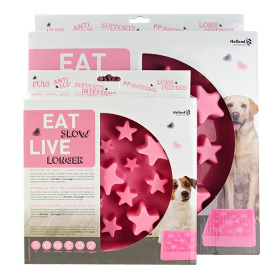 Eat Slow Live Longer zpomalovací miska Star