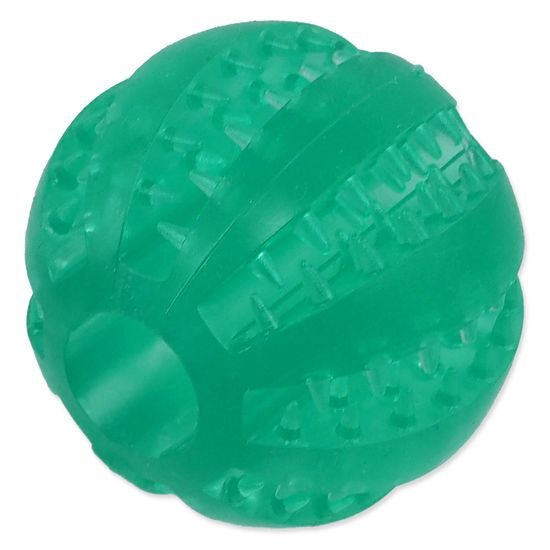 Dog fantasy Míček DENTAL MINT zelený 5cm