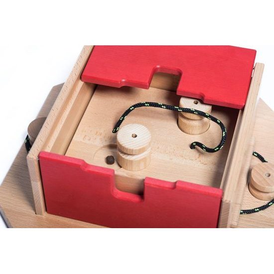 My Intelligent Pets Dřevěný hlavolam Swiss cube