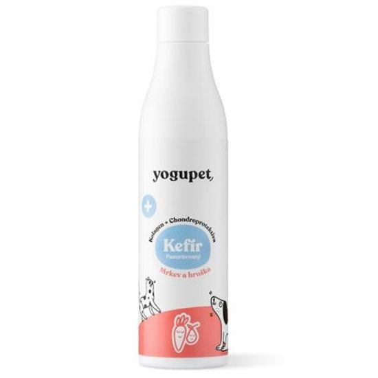 Yogupet Kefír pro psy a kočky s kloubní výživou s hruškou a mrkví