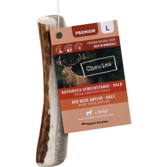 Chewies Paroží jelení Chewies Geweih Snack L půlené