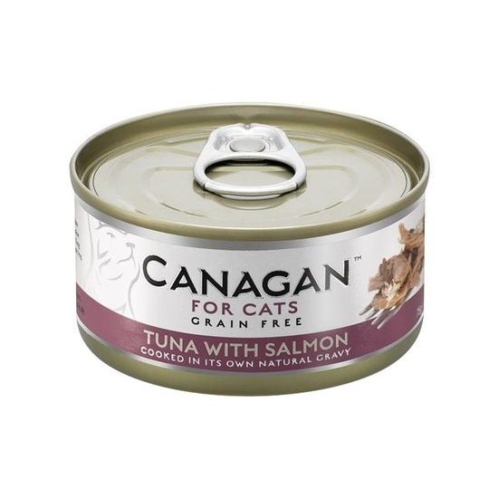 Canagan Cat konzerva Tuňák a Losos 75 g