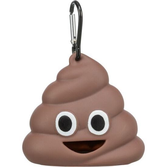Trixie Zásobník POOP na sáčky na exkrementy 8 x 5 cm / 15 sáčků PVC