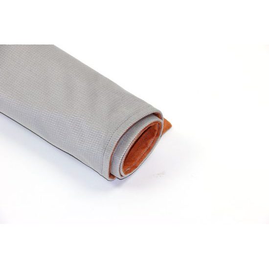 Aminela cestovní deka L 120x80 oranžová/šedá