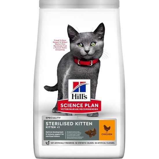 Hill's Science Plan Feline Sterilised Kitten Chicken 1,5 kg