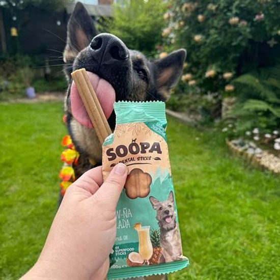 Soopa Pets Dentální tyčinky Soopa Paw-Na Colada 100 g