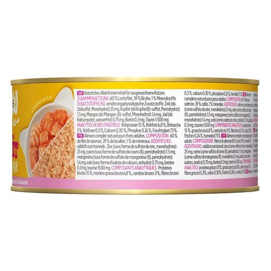 WOW Cat Konzerva Filet Losos PUR Adult 70g