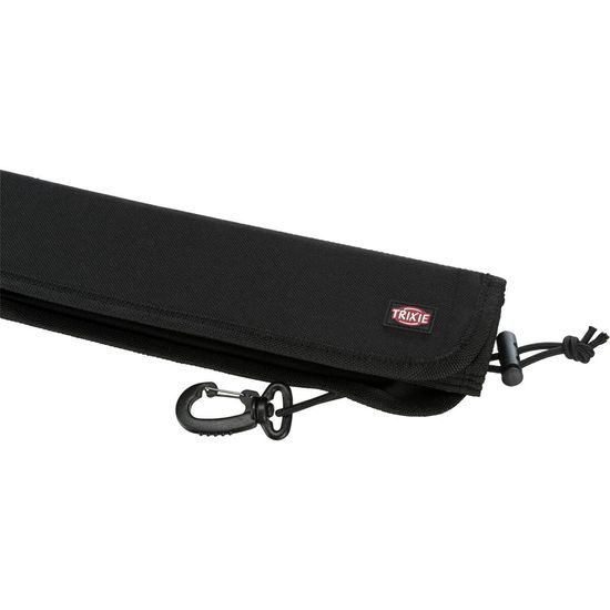 Trixie Ochrana nárazníku s výstužnými vložkami skládací 80 x 63 černá