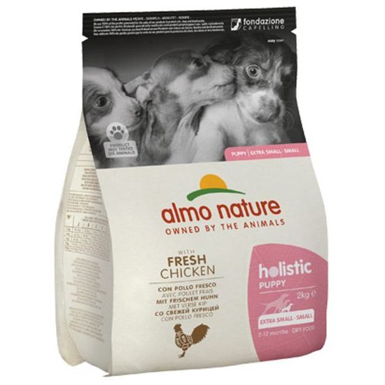 Almo Nature Holistic Puppy XS-S s čerstvým kuřecím 2kg