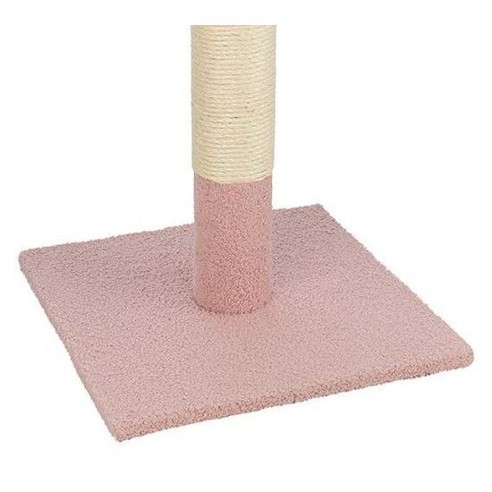 Trixie Škrabací sloupek BEANA 69 cm teddy plyš starorůžová LIMITOVANÁ NABÍDKA