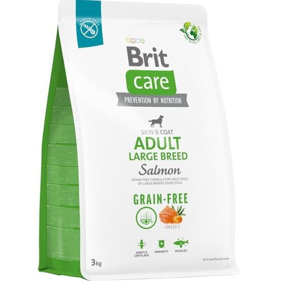 Brit Care Dog Grain-free Adult Large Breed Salmon 3 kg