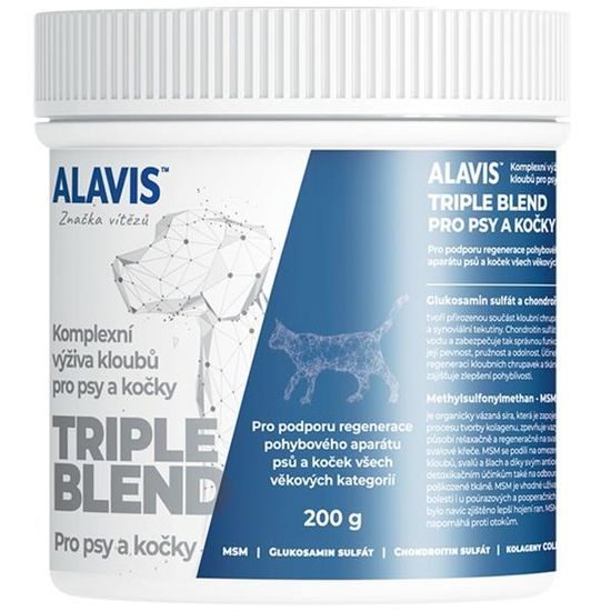 Alavis Triple blend pro psy a kočky plv 200g