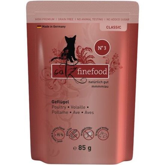 Catz finefood Kapsička CF No.3 s drůbežím masem 85 g