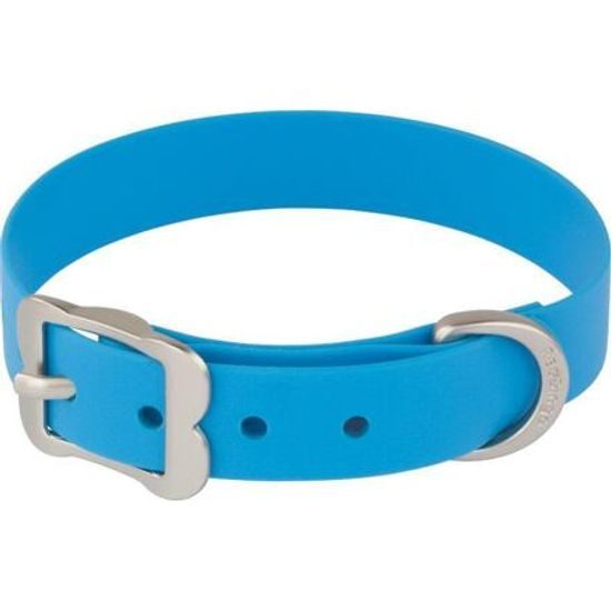 Red Dingo Obojek Vivid 25 mm x 40-50 cm Modrá