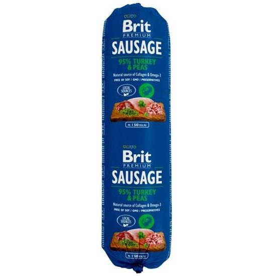 Brit salám Sausage Turkey & Pea 800 g