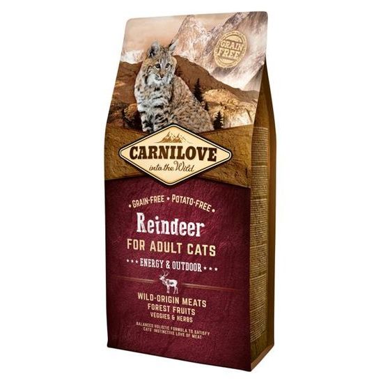 Carnilove Cat Adult Reindeer Grain Free 6 kg