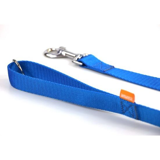 Aminela popruhové vodítko 25mm/140cm modré