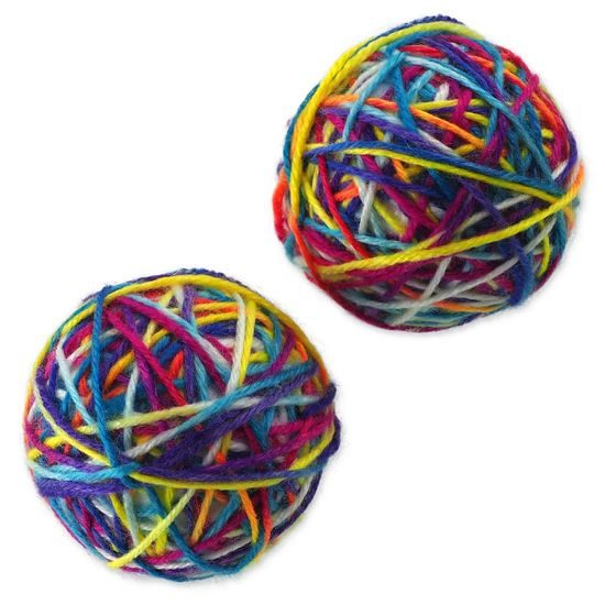 Magic Cat Hračka klubko barevné 6,5cm