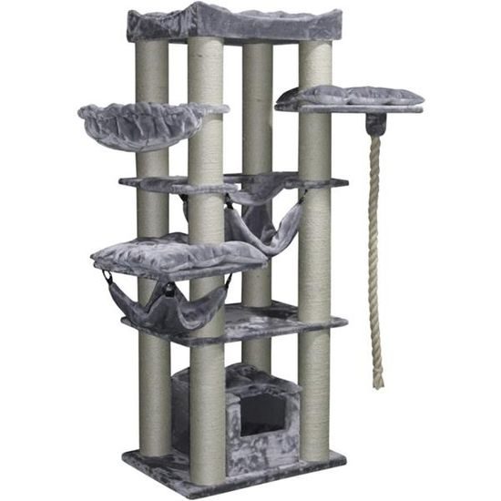Nobby Škrabadlo Rubi 197cm grey