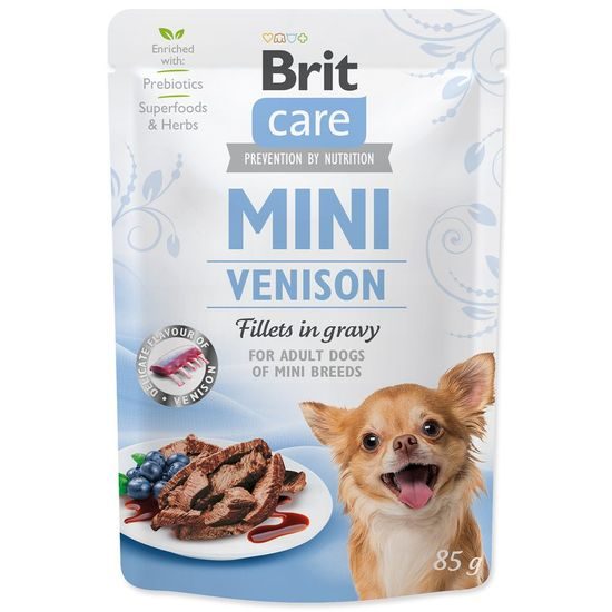 Brit Care Mini Venison fillets in gravy 85 g