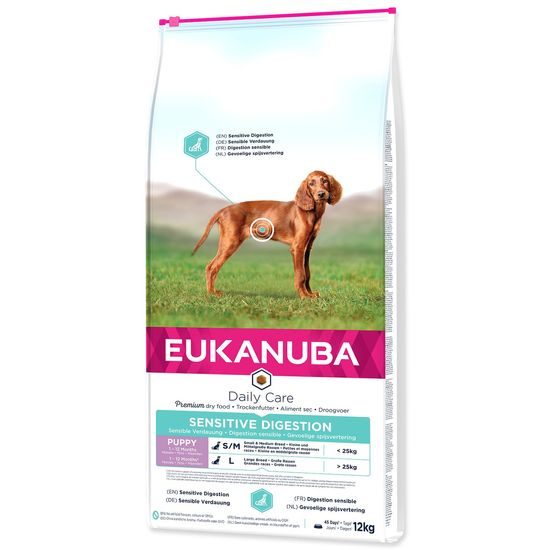 EUKANUBA Daily Care Puppy Sensitive Digestion 12kg