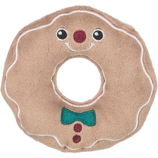 TRIXIE Xmas Mr. Donut vánoční plyšový pan Donut ø 10 cm