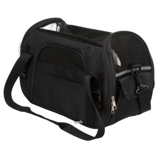 Trixie Transportní taška GINA 42x22x58cm do 6kg prošíváná uvnitř hebký plyš tělová