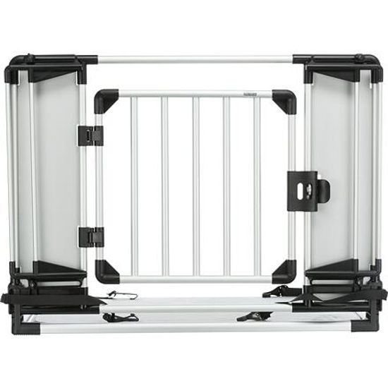 Trixie Univerzální zadní mřížka/mění kufr v přepravku 94-14x69x53cm světlešedá/stříbrná