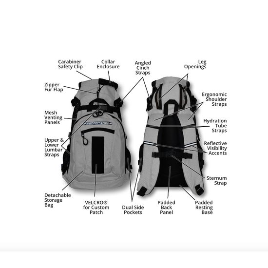 K9 sports sack Plus 2 batoh pro psa do 18 kg