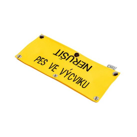 FUNKY DOG Žlutý návlek na vodítko