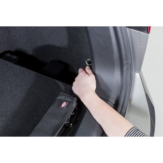 Trixie Ochrana nárazníku s výstužnými vložkami skládací 80 x 63 černá