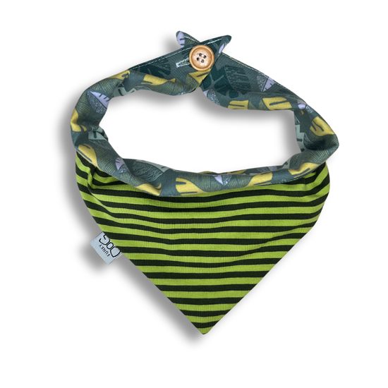 FUNKY DOG Zelený šátek pro psa