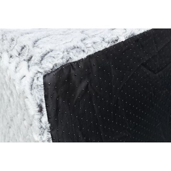 Trixie MILA plyšová jeskyně s polštářem 32x42x32cm bílá/šedá