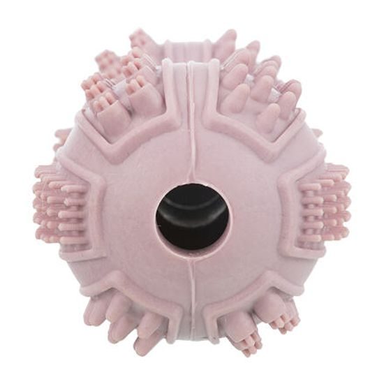 Trixie JUNIOR činka přírodní tvrdá guma 9cm mátová starorůžová