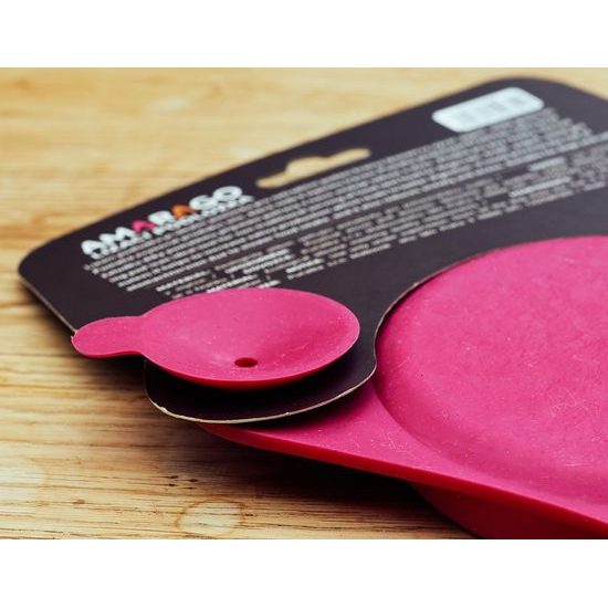 Amarago lízací podložka trojúhelník růžový