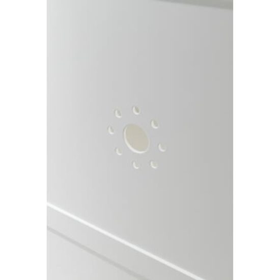 Trixie XL domek na kočičí toaletu 2 poličky MDF 53x90x58cm bílá